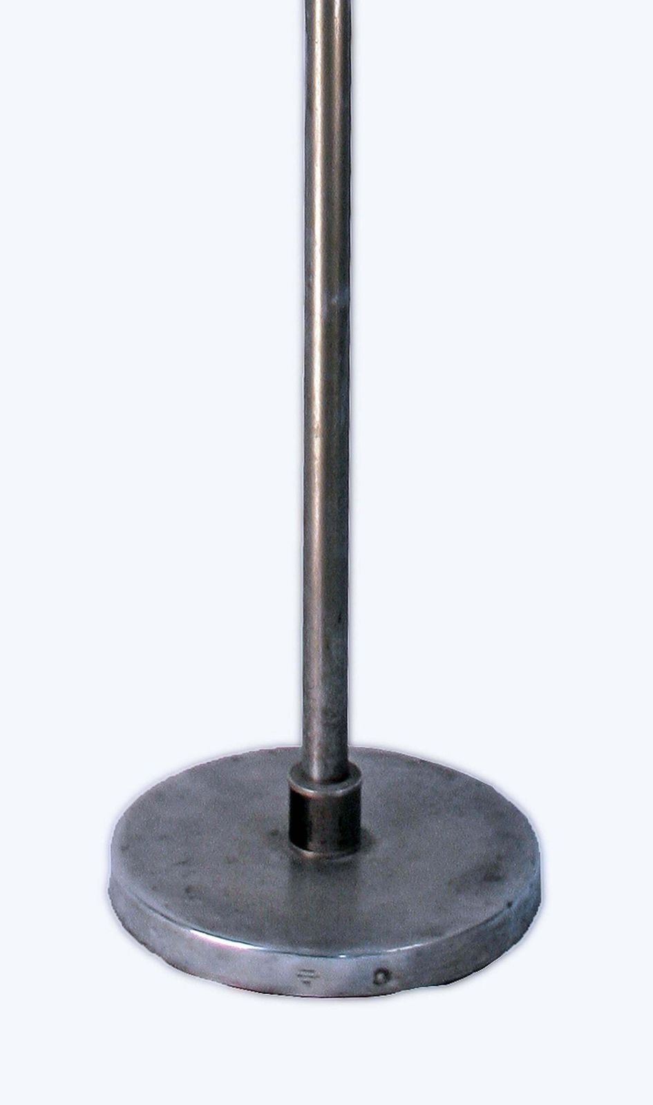 Early 20th Century Art Déco French Design Polished Nickel Plated Chrome Floor Lamp By La Maison Desny photo 5750.0