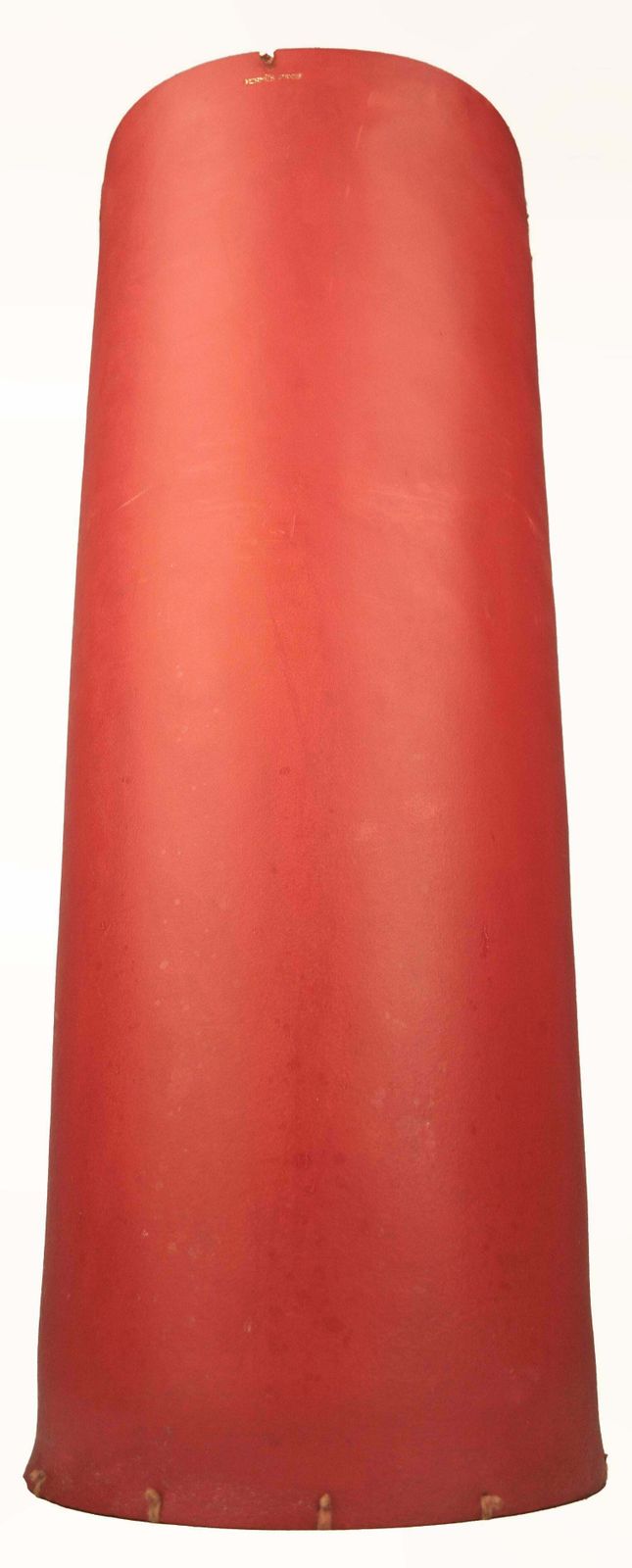 photo vinterior Mid 20th Century Modern French Red Leather Cylindrical Umbrella Stand By Hermès Paris
