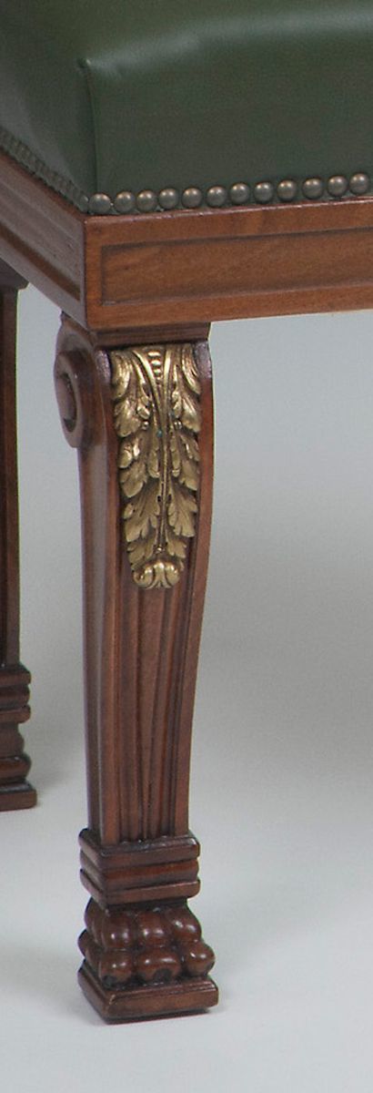 British Will IV Style Banquettes, 1950s, Set Of 2 photo for sale
