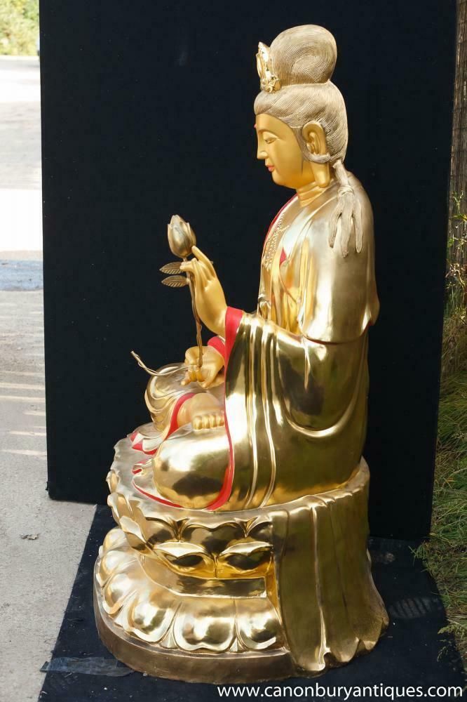photo furniture Bronze Tibetan Buddha Statue Lotus Pose Buddhism Buddhist Art