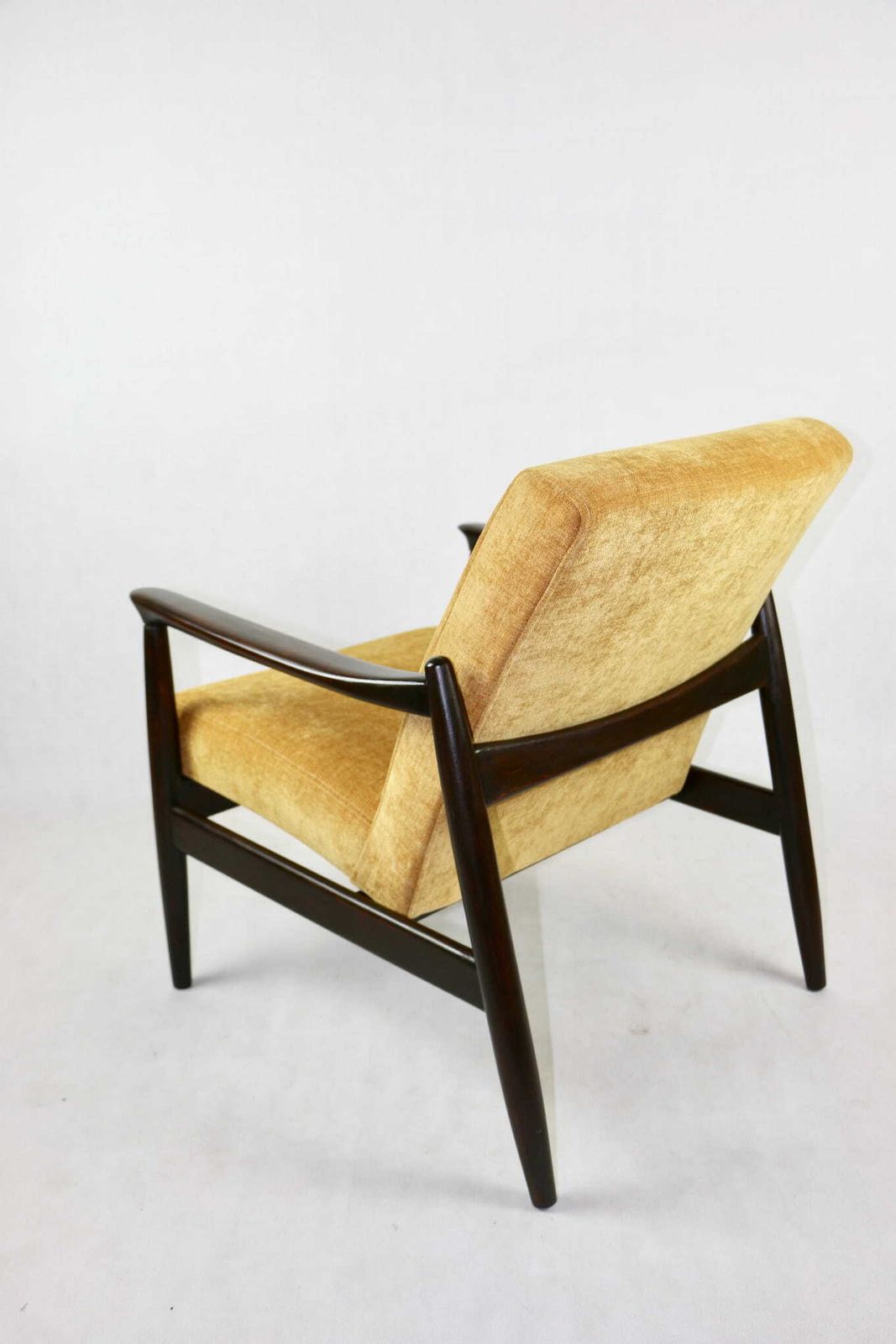 Gfm 64 Armchair, Designed By Edmund Homa, Yellow Structural From The 1960s   2 Pieces Available photo 599.0