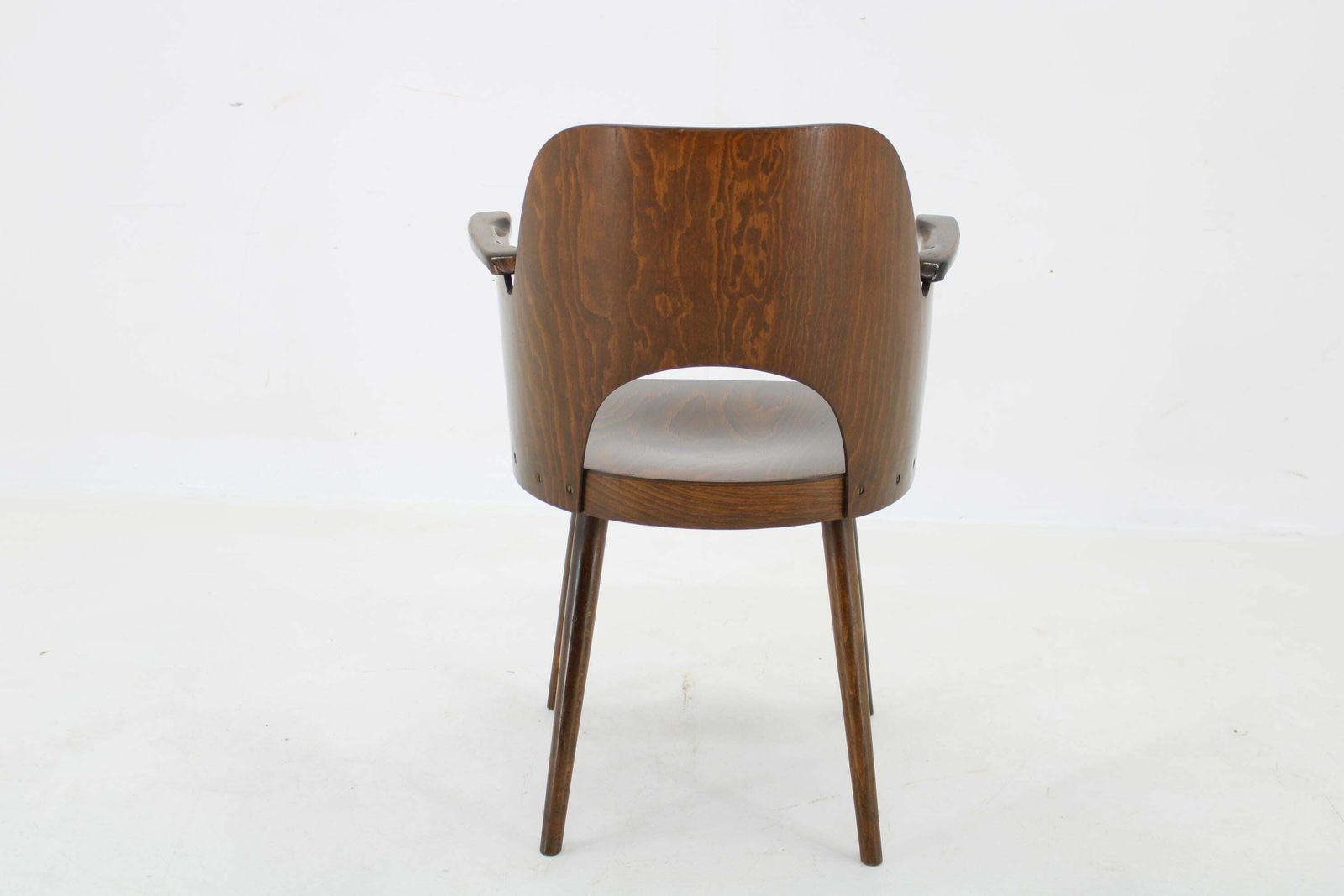 1960s Oswald Haerdtl Chair By Ton Czechoslovakia, Up To 10 Pieces photo Furniture