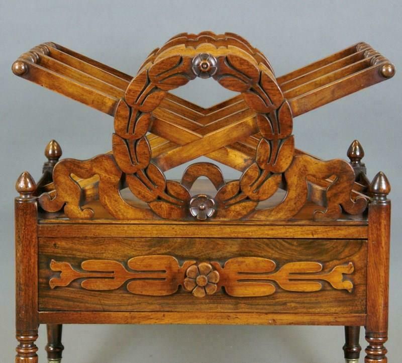 A Regency Rosewood Canterbury In The Manner Of J C Loudon photo Home Decor
