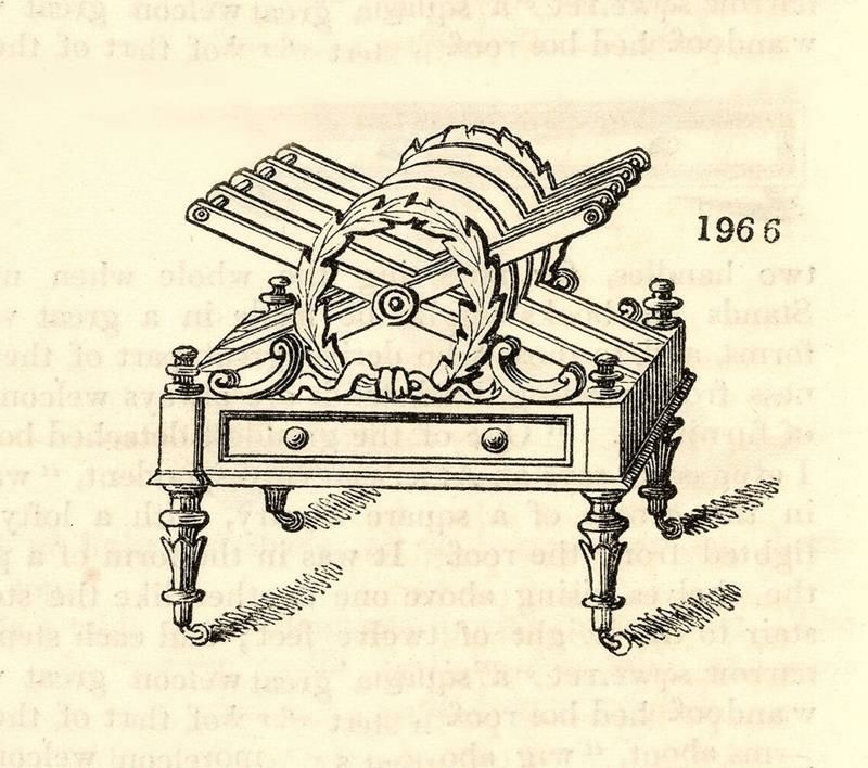A Regency Rosewood Canterbury In The Manner Of J C Loudon photo buy