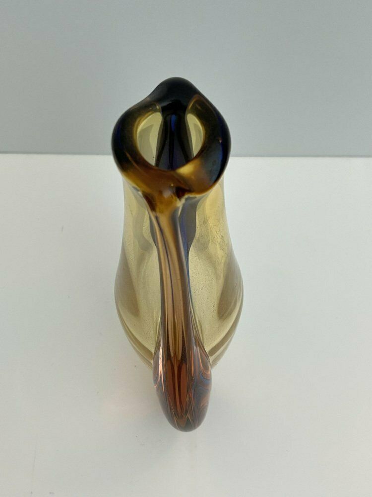 Artistic Glass Vase By Hana Machovska, 1960s photo vintage