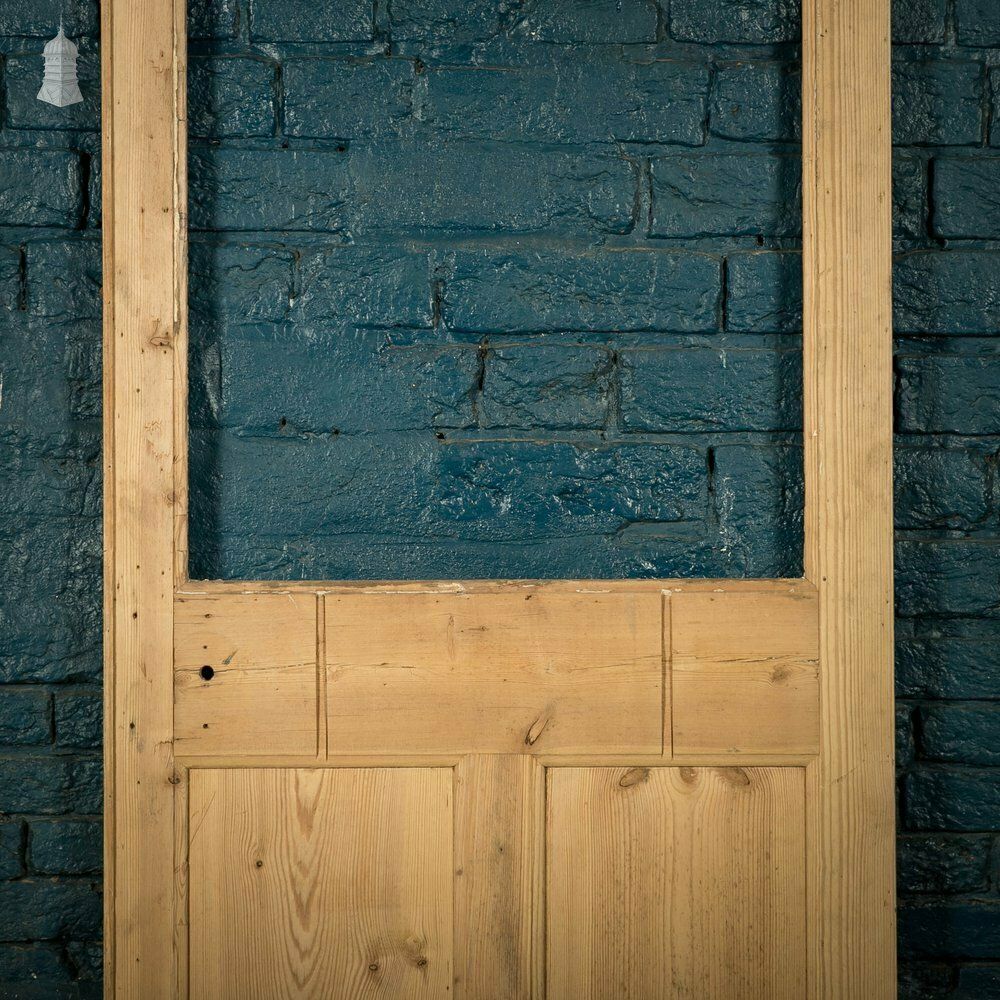 Half Glazed Door, Moulded Three Panel photo vinterior
