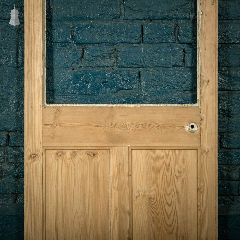 photo buy Half Glazed Door, Moulded Three Panel