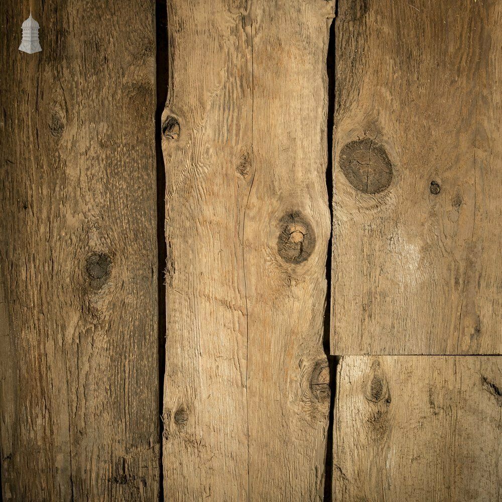 Distressed Pine Boards, 8.5 Inch Wide, Batch Of 10.8 Square Metres photo for sale