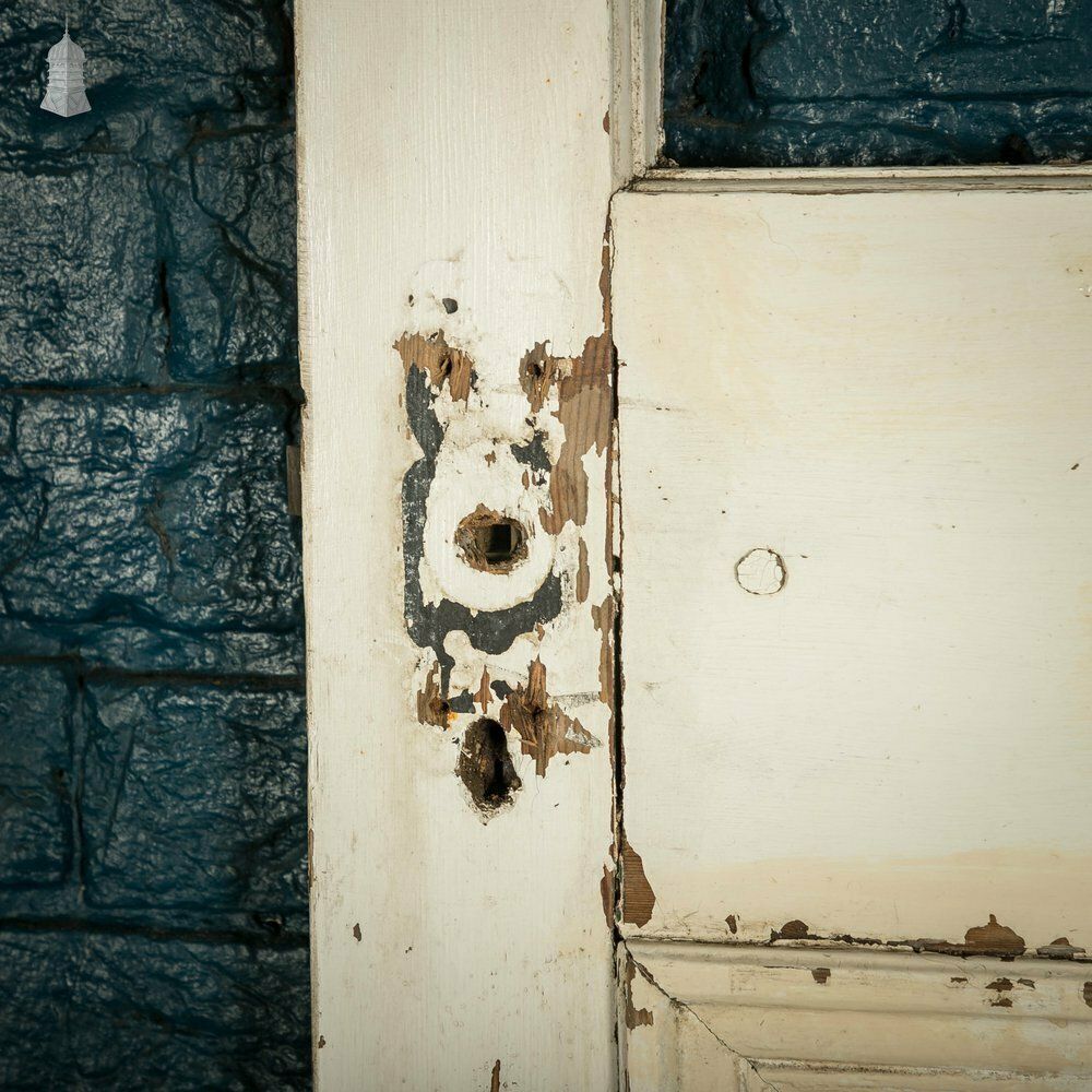 photo for sale Half Glazed Door, 1930's Style With Bullseye Glass.