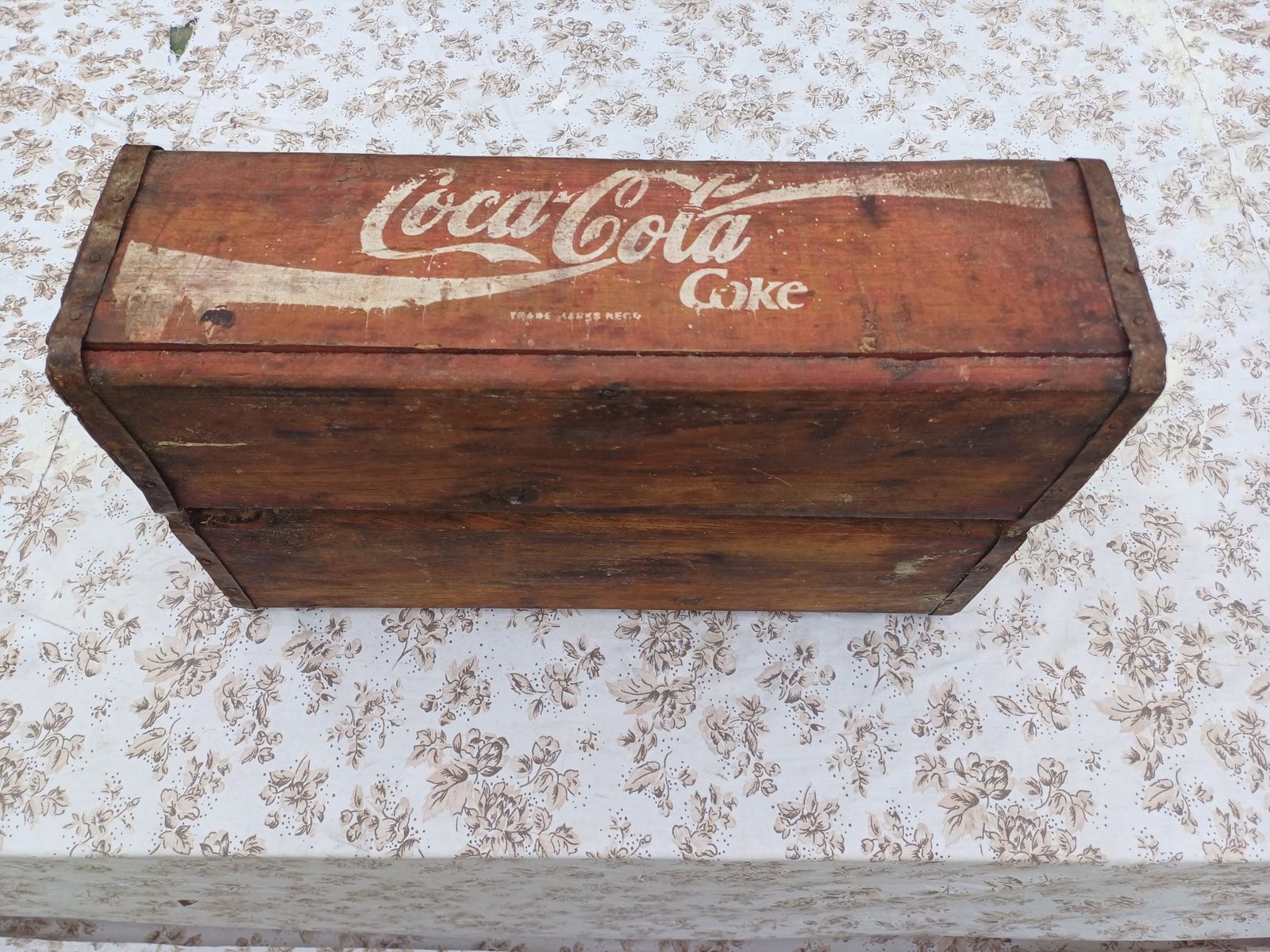 Coca Cola Wooden Crate: Kisii, 1950s photo buy