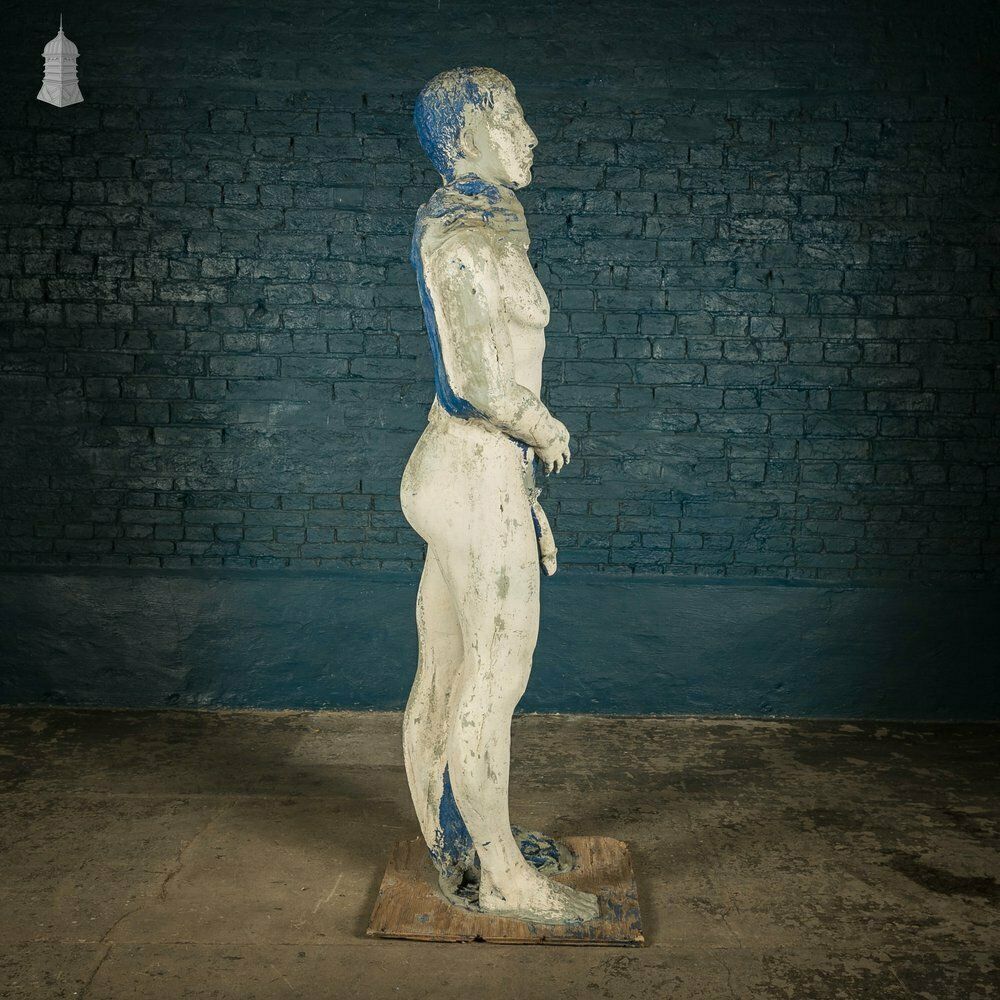 photo furniture Nude Male Statue, Fiberglass Anatomical Masculine Study