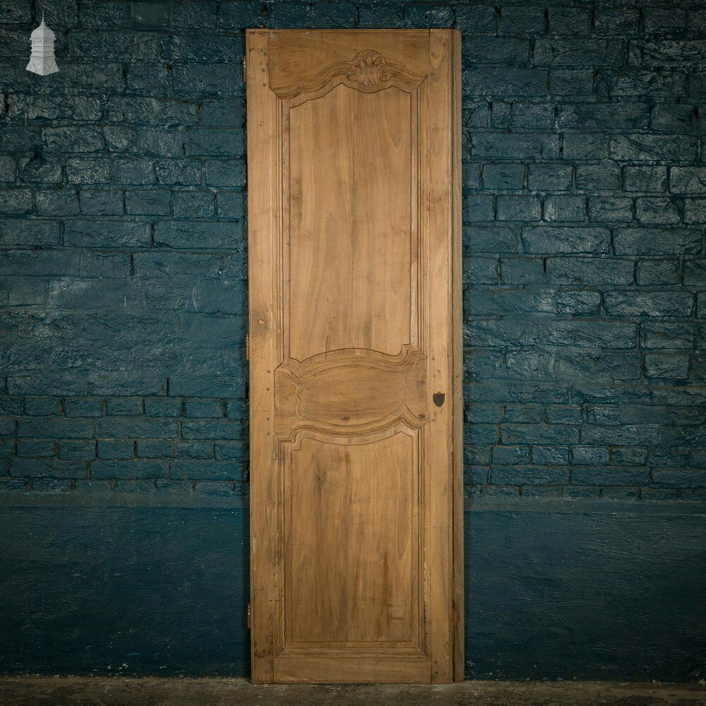 Moulded Teak Cupboard Door, French Louis XV Style photo furniture