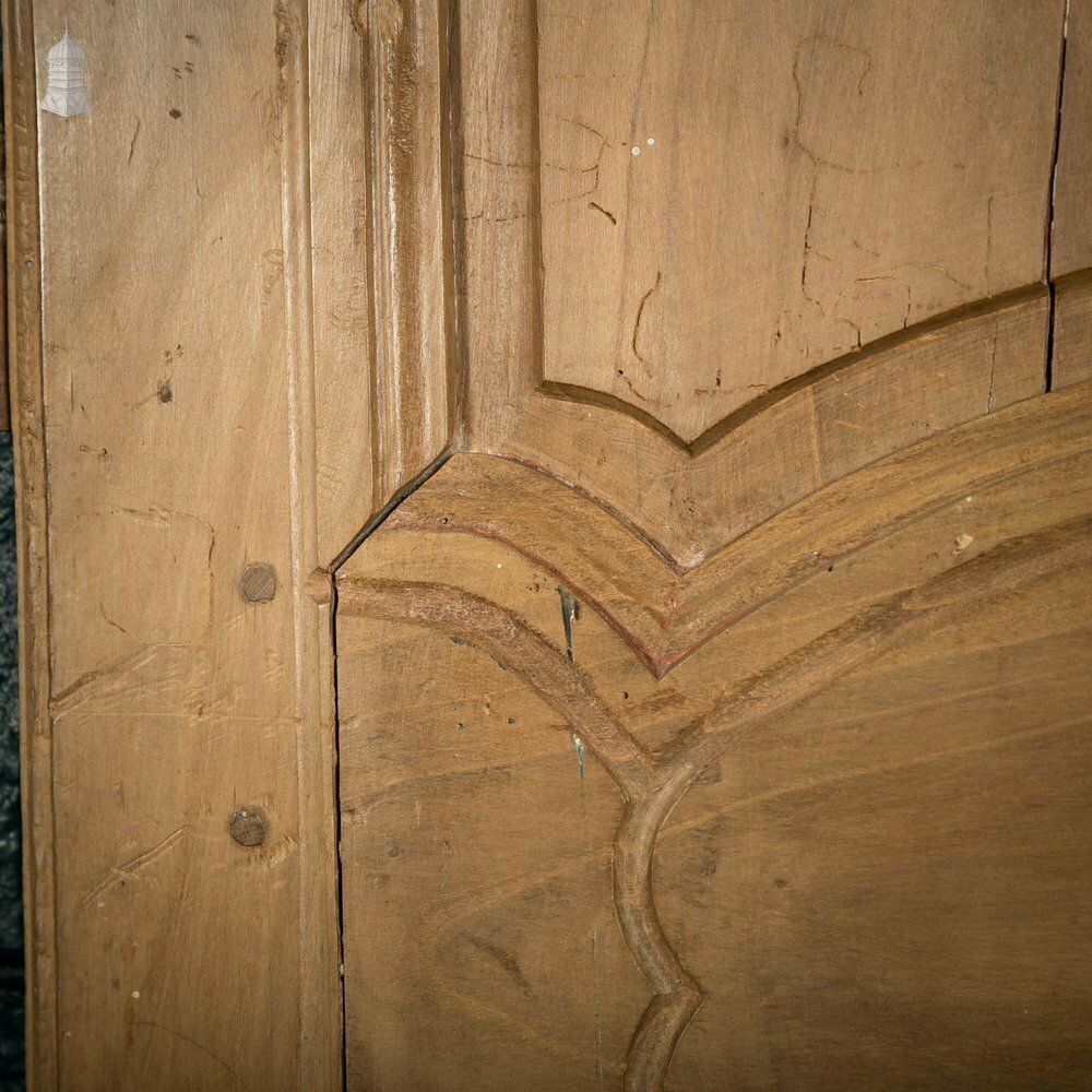 photo vinterior Moulded Teak Cupboard Door, French Louis XV Style