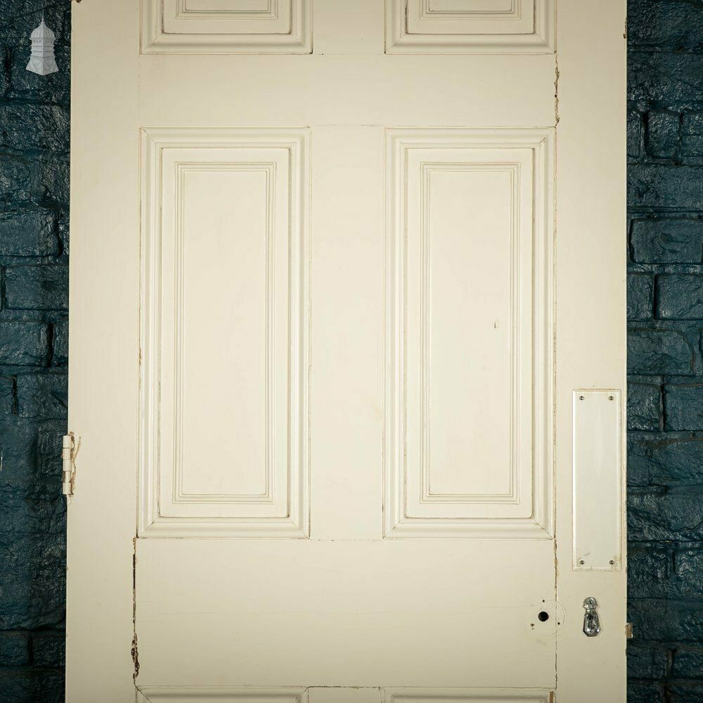 Six Panel Door, Moulded White Painted Pine photo 360.0