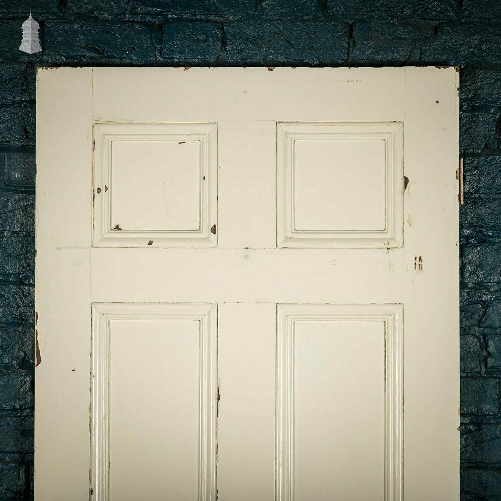 Home Fixtures 6 Panel Door, White Painted Moulded Pine photo