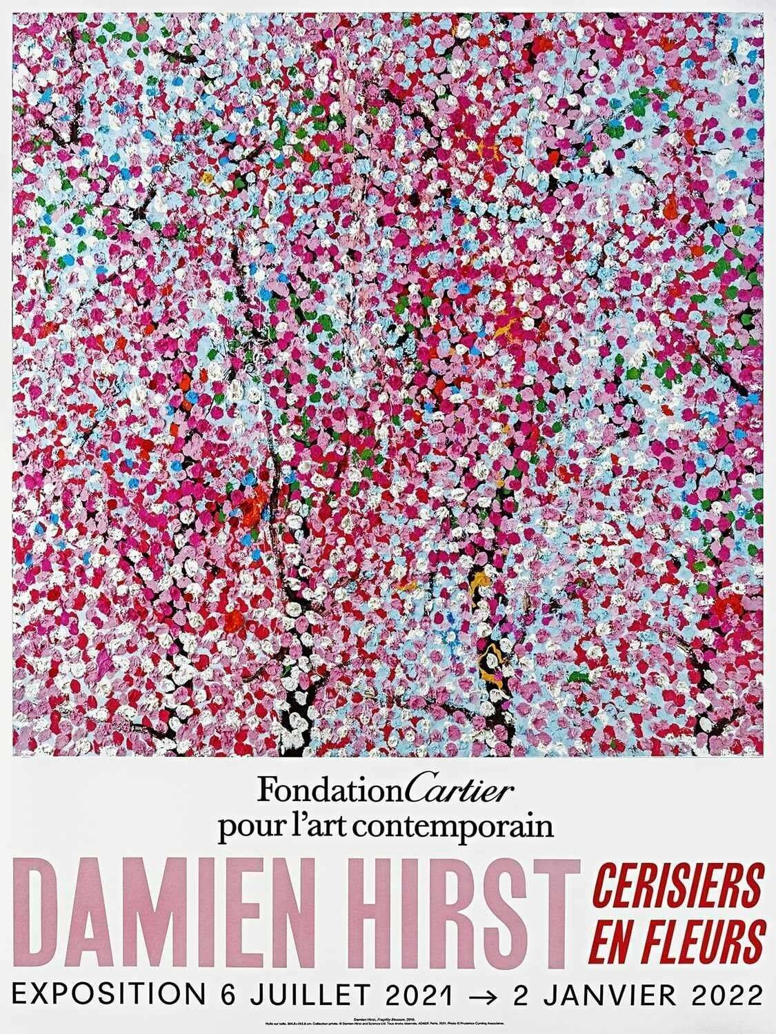 Damien Hirst, The Set Of 6 Foundation Cartier Cerisiers En Fleurs Cherry, 2021 photo for sale