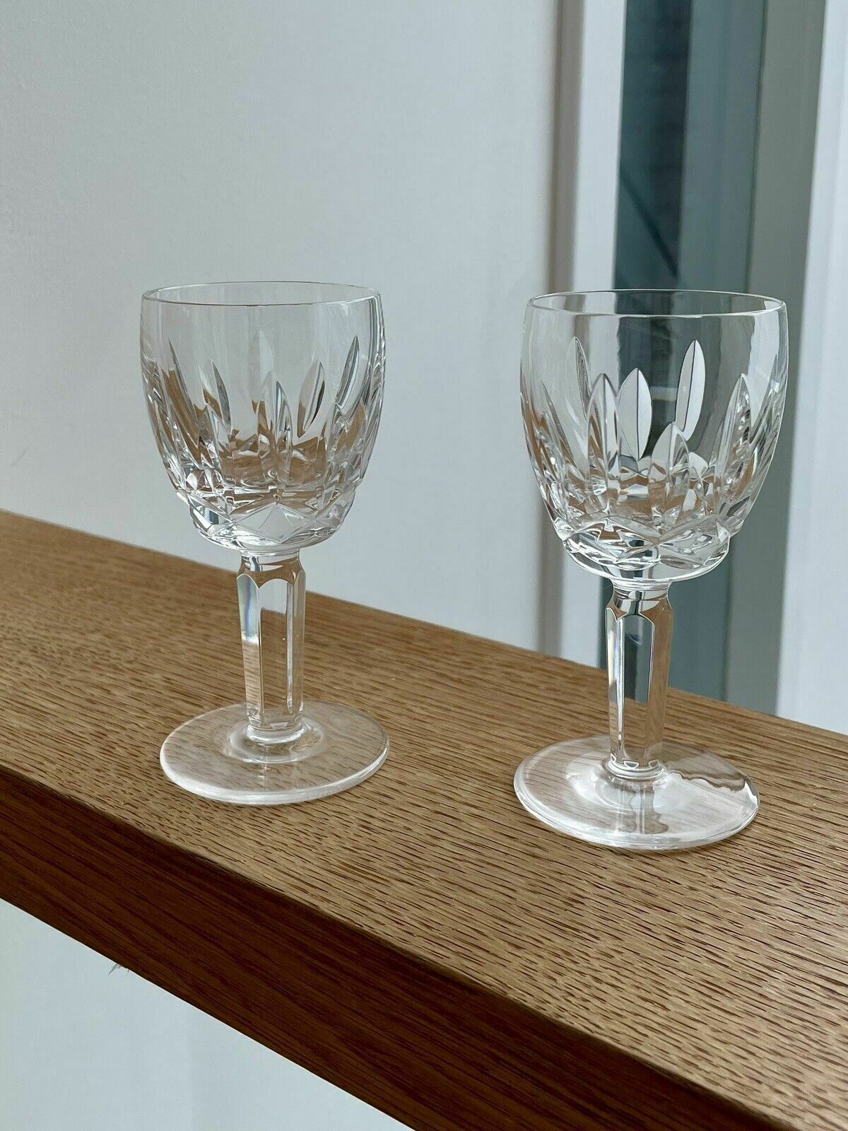 A Pair Of Waterford Crystal Kildare Cut Port Glasses photo for sale