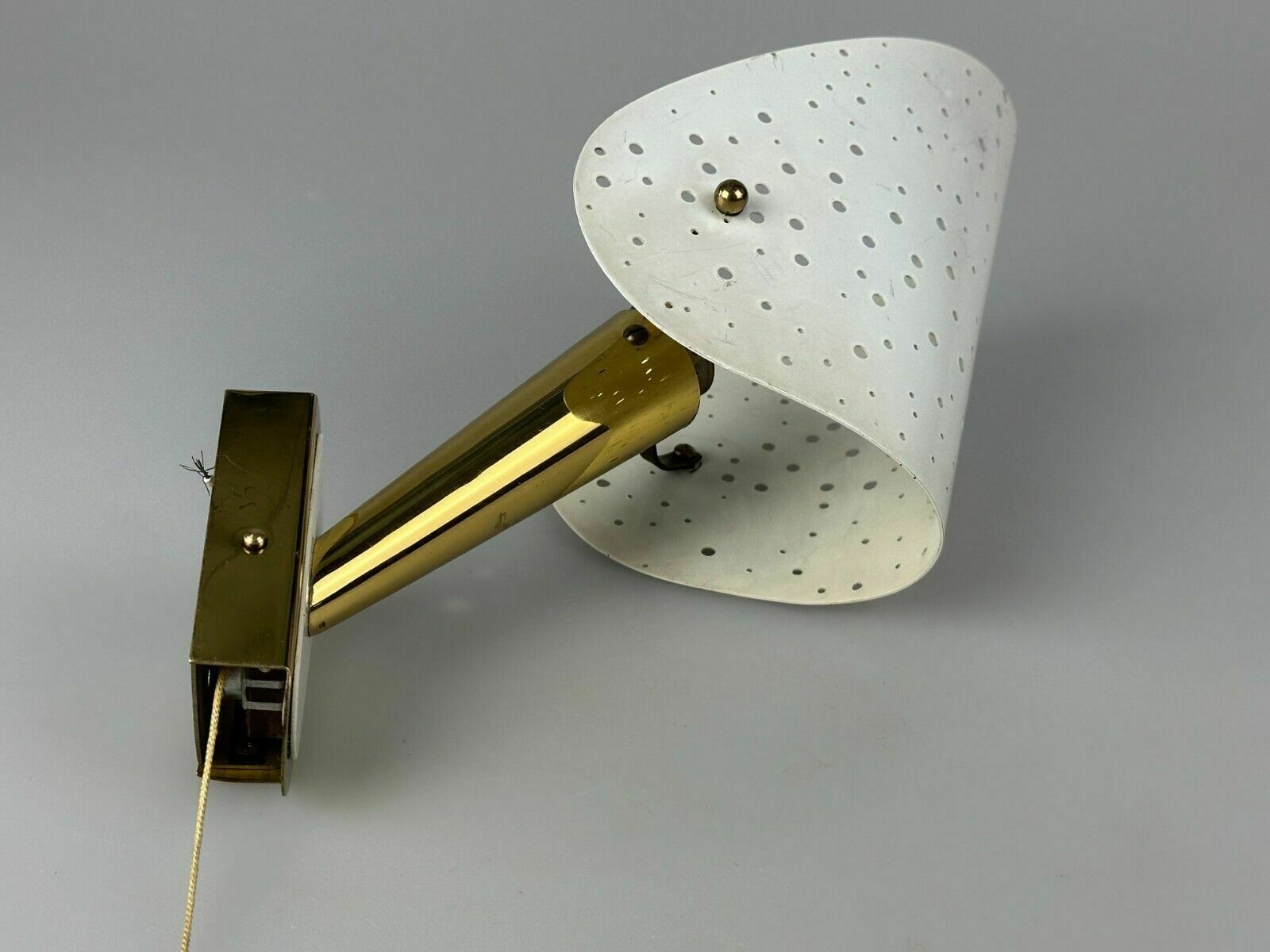 photo for sale 50s 60s Wall Lamp By Ernest Igl For Hillbrand Brass & Metal Design