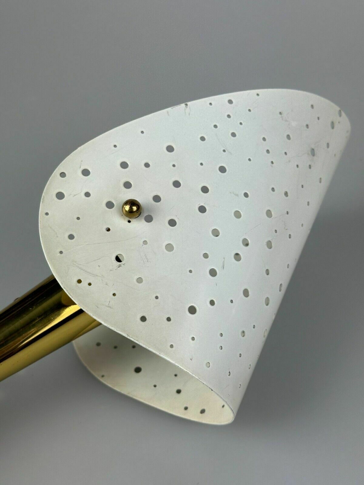 341.0 50s 60s Wall Lamp By Ernest Igl For Hillbrand Brass & Metal Design photo