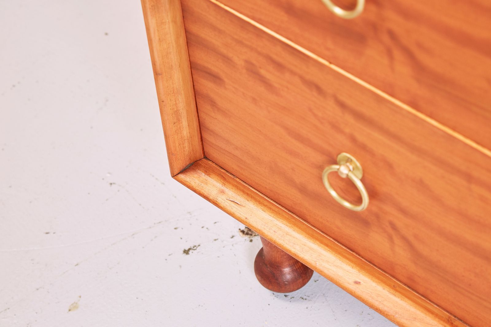 Furniture Heals Satinwood Chest Of Drawers By Aj Milne photo