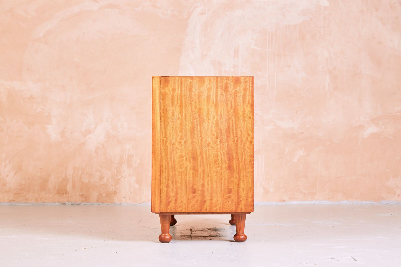 1500.0 Heals Satinwood Chest Of Drawers By Aj Milne photo