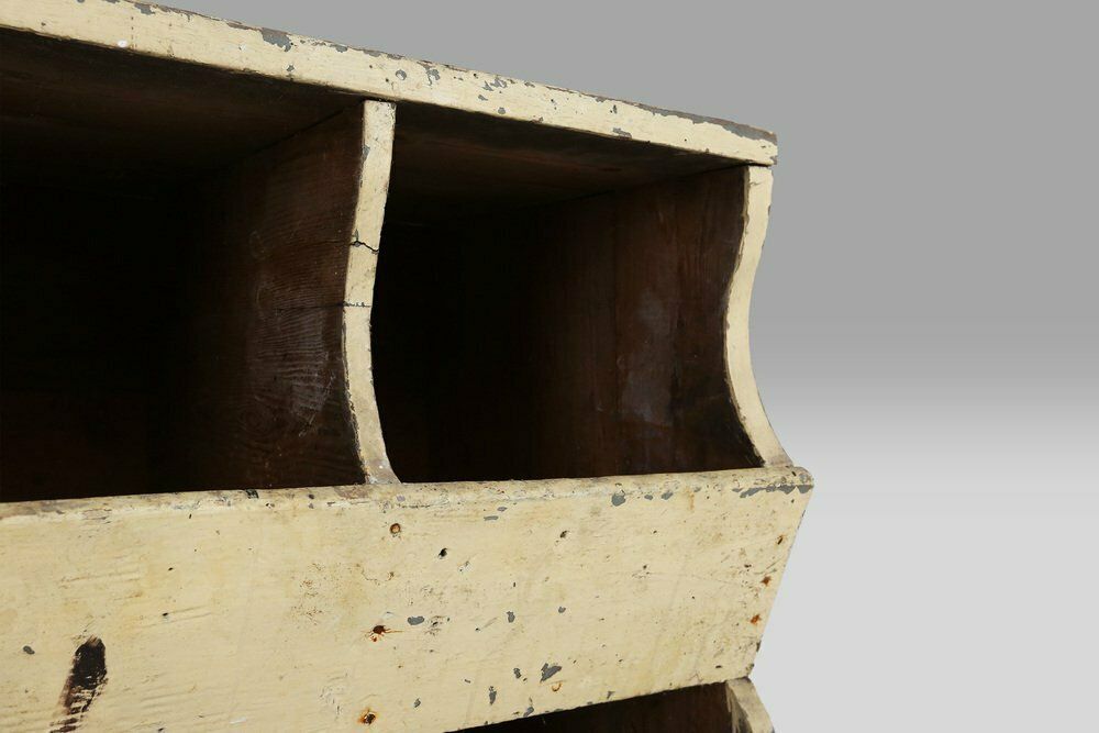 Industrial Compartment Cabinet With Rich Patina, France, 1890s photo 1227.0