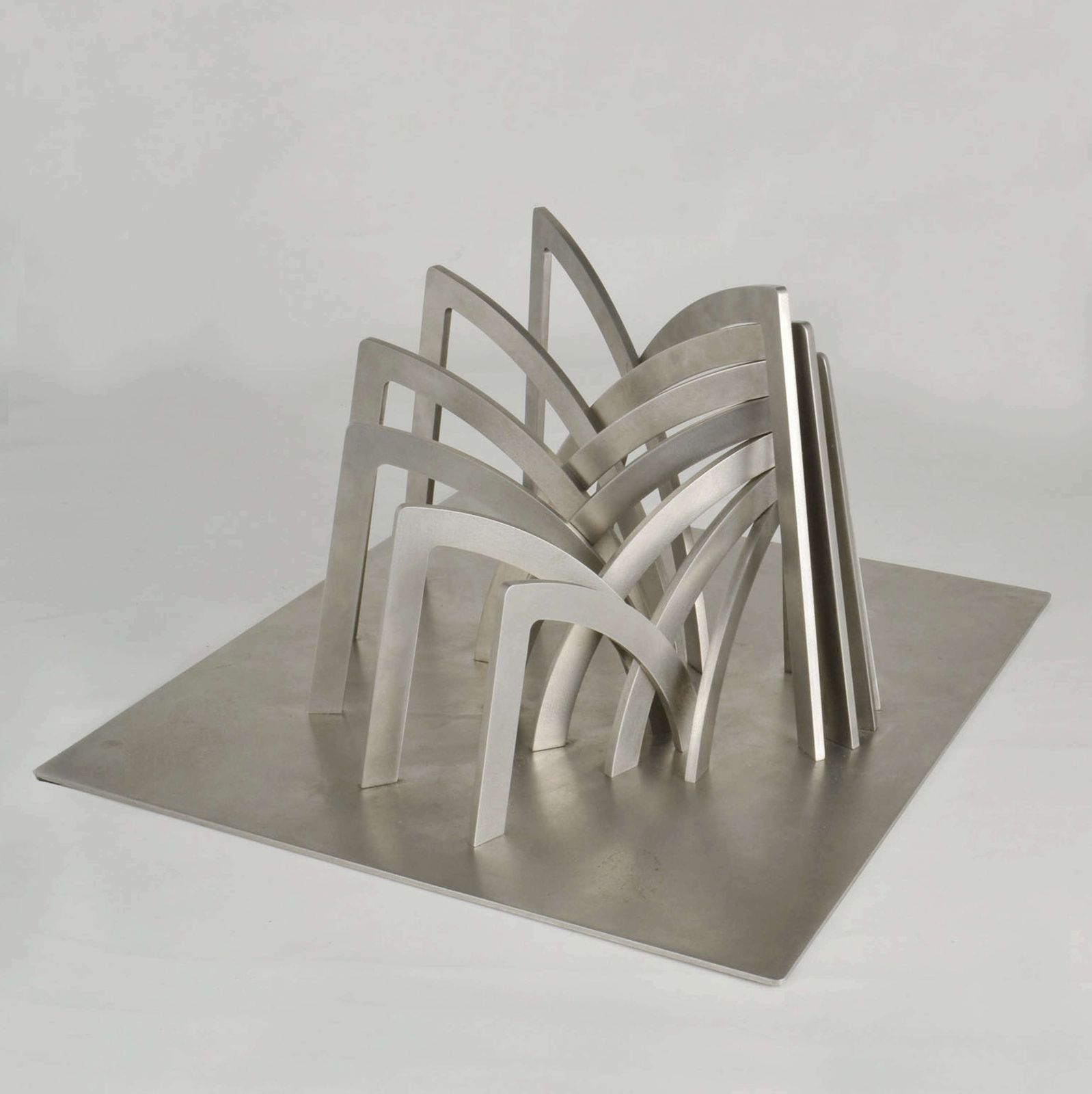 Archictural Abstract Sculpture By Dutch Margot Zanstra photo for sale