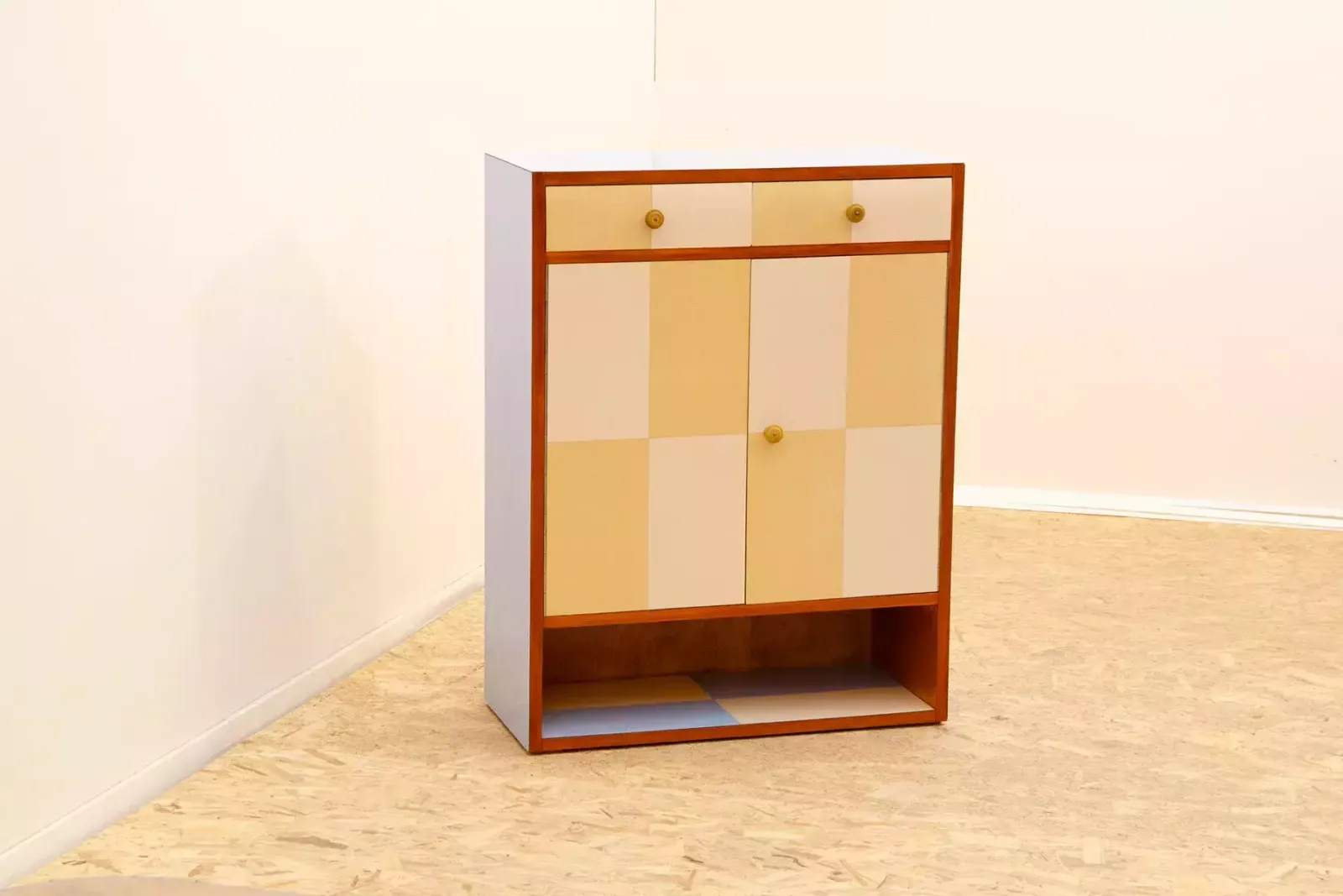 Mid Century Colorful Kitchen Cabinet, Czechoslovakia, 1950´S, Central Europe photo furniture