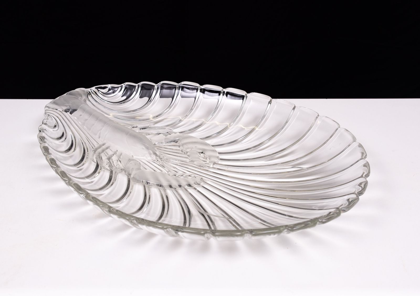 Grote Walther Glas Lobster Dish – Kristal photo Woonaccessoires