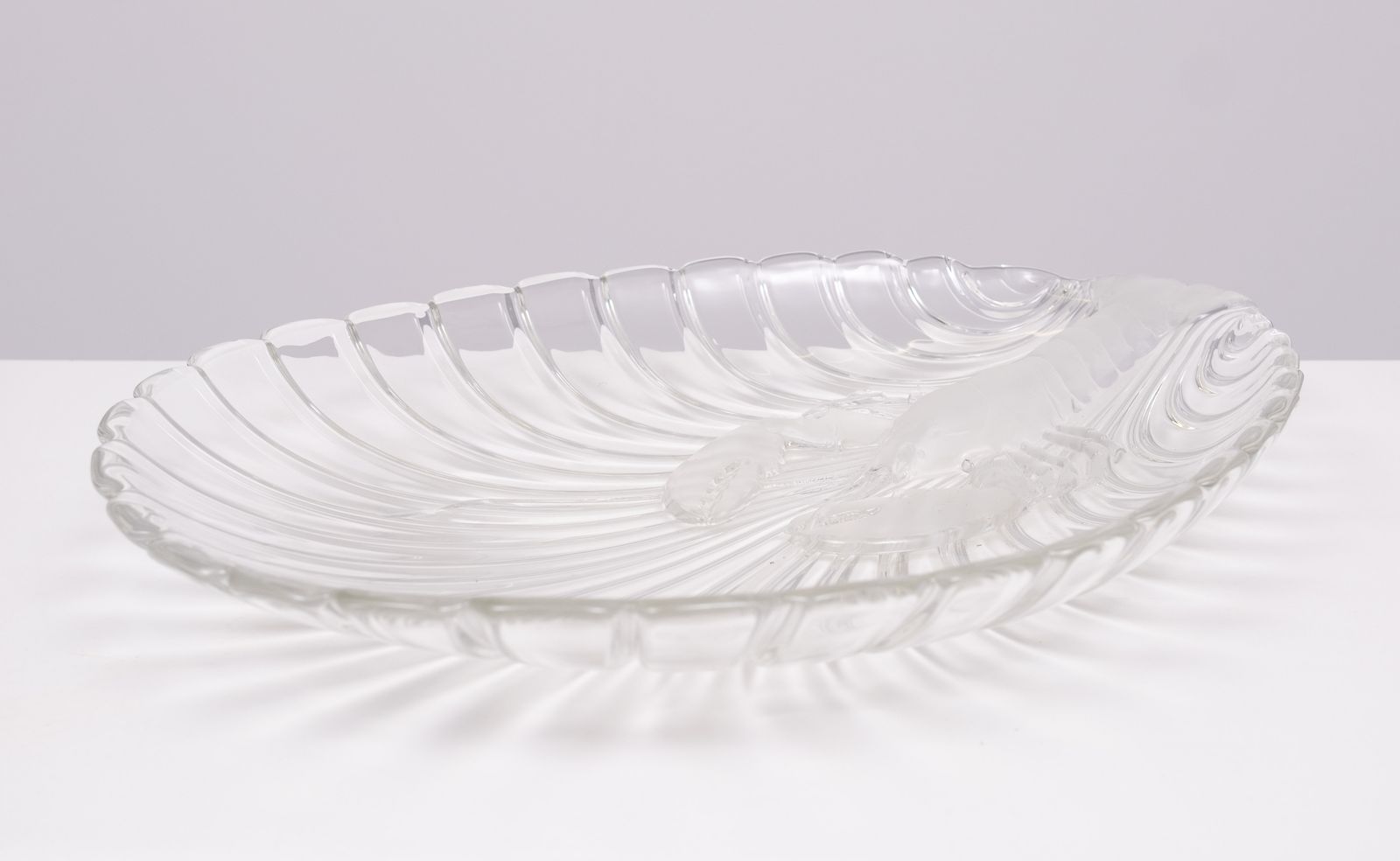 Grote Walther Glas Lobster Dish – Kristal photo buy
