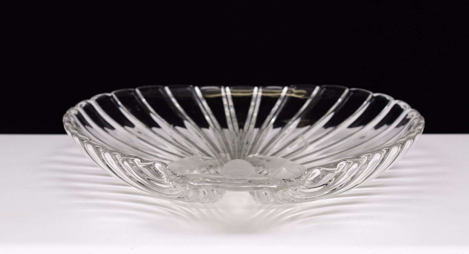 photo for sale Grote Walther Glas Lobster Dish – Kristal