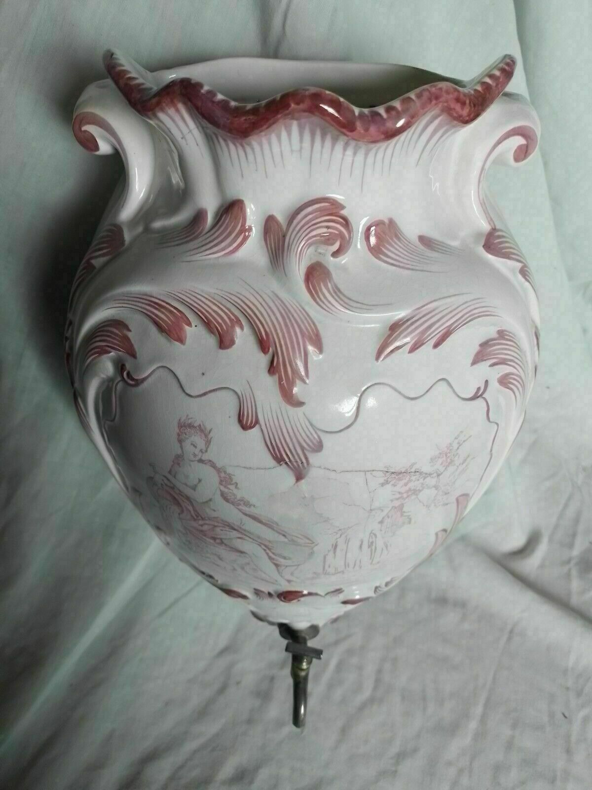 Antique Criel Et Montereau Porcelain Water Fountain photo furniture