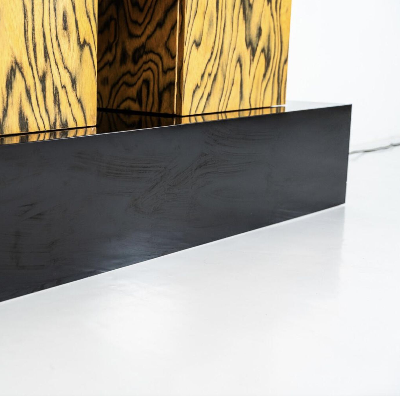 photo for sale Storage Unit With Light And Mirror By Studio Mundici For Area Casa, 1980s