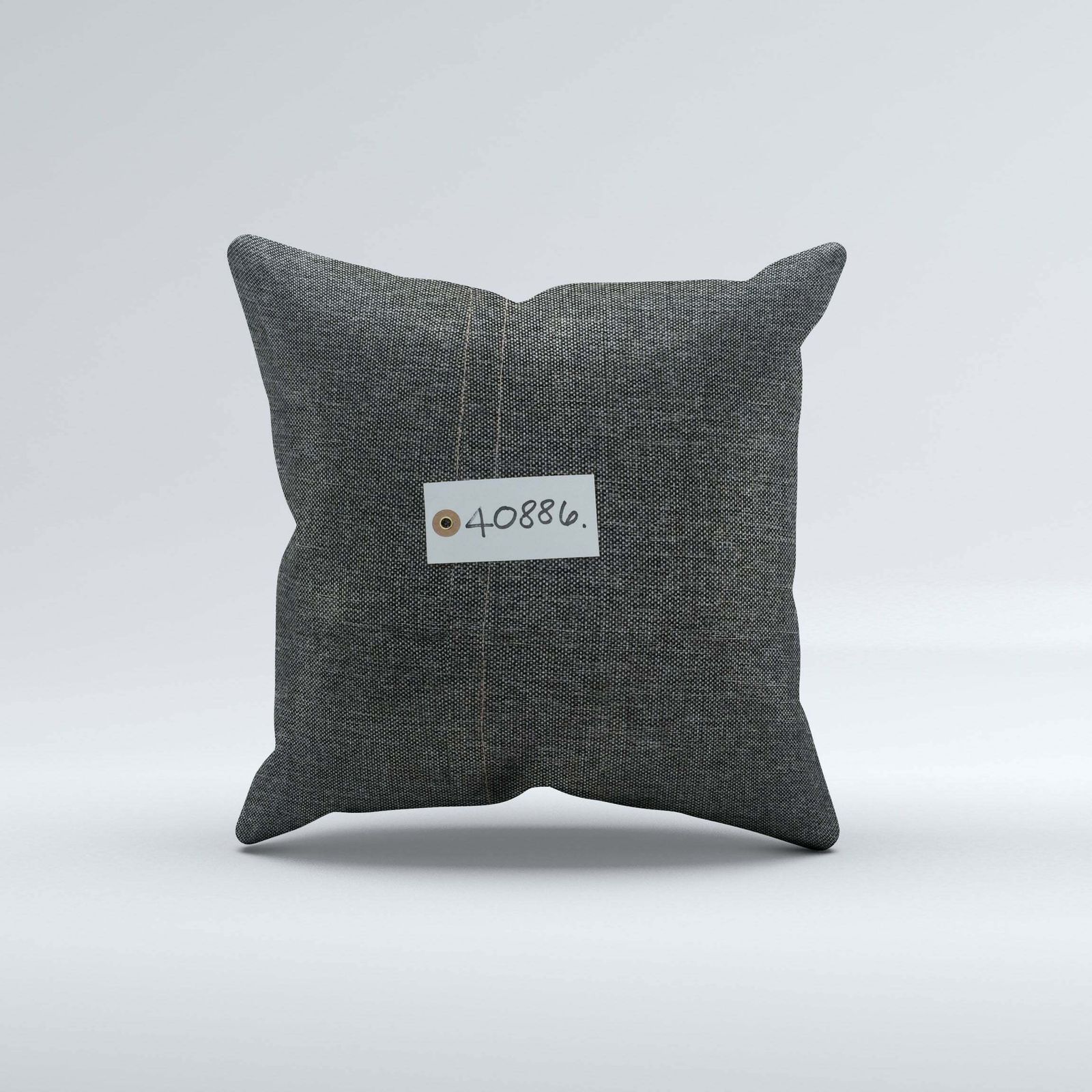 Carpet Cushion Cover, Pillow Case 40x40 Cm Turkish Kilim, Handmade photo Textiles