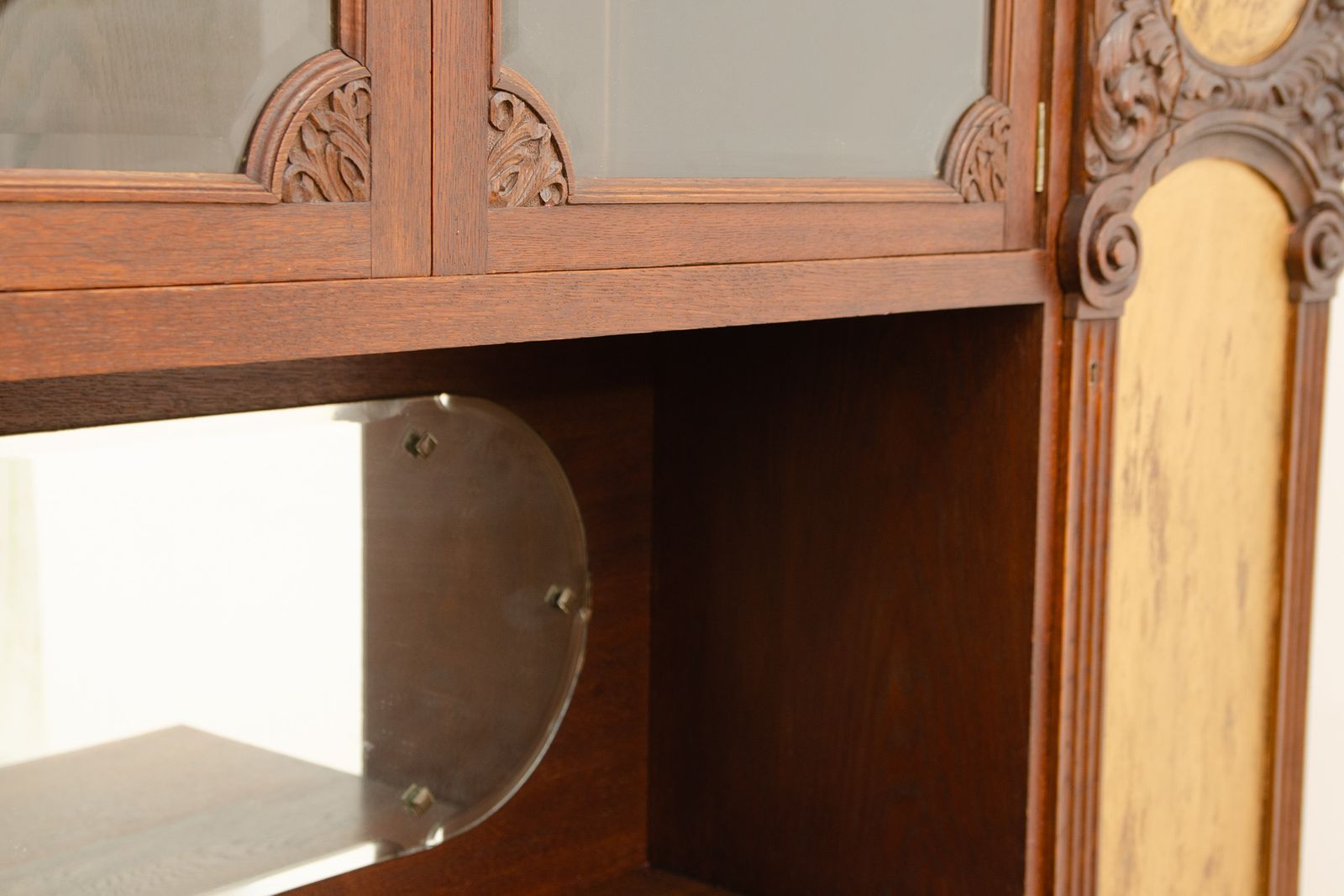 photo vintage Groot Art Nouveau Dressoir, 1915, Oostenrijk Hongarije
