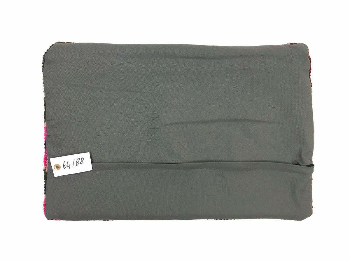 Handmade Carpet Cushion Cover Carpet Pillow 60x40cm Turkish 64188 photo furniture