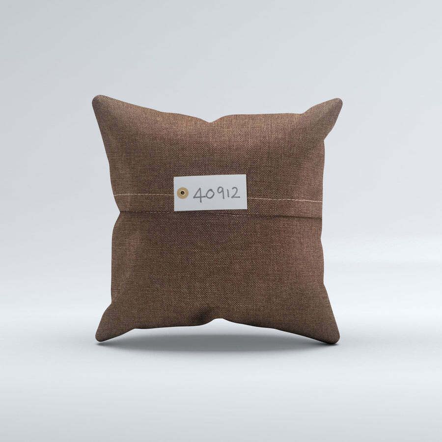 Carpet Cushion Cover, Pillow Case 40x40 Cm Turkish Kilim, Handmade 40912 photo Textiles