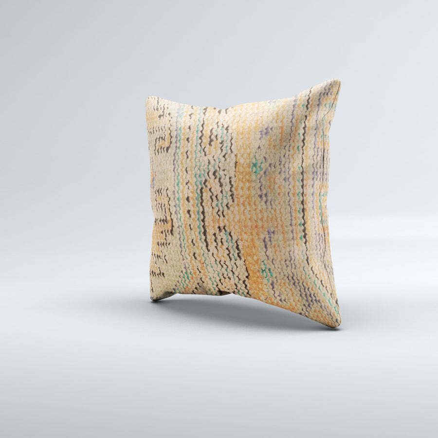 Carpet Cushion Cover, Pillow Case 40x40 Cm Turkish Kilim, Handmade 40926 photo furniture