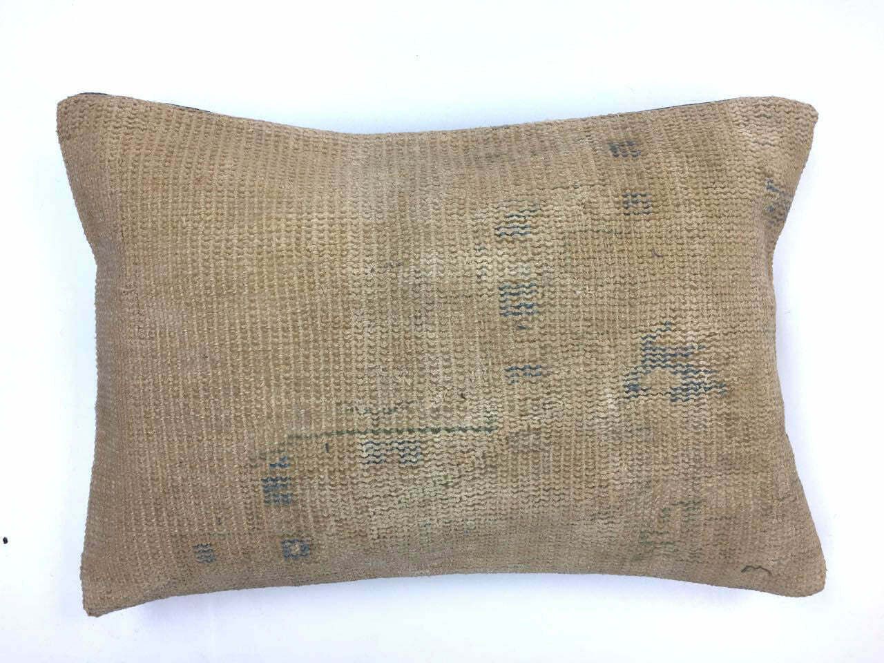 Handmade Carpet Cushion Cover Carpet Pillow 60x40cm Turkish