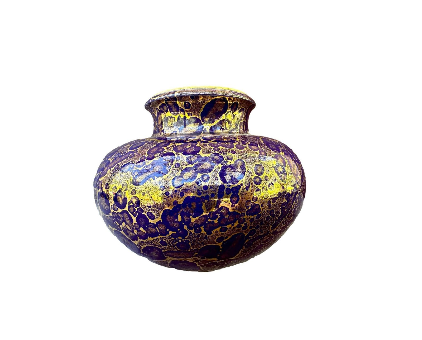 1930's Vintage Vase Sèvres Earthenware Jean Mazeaud Jean Faverot