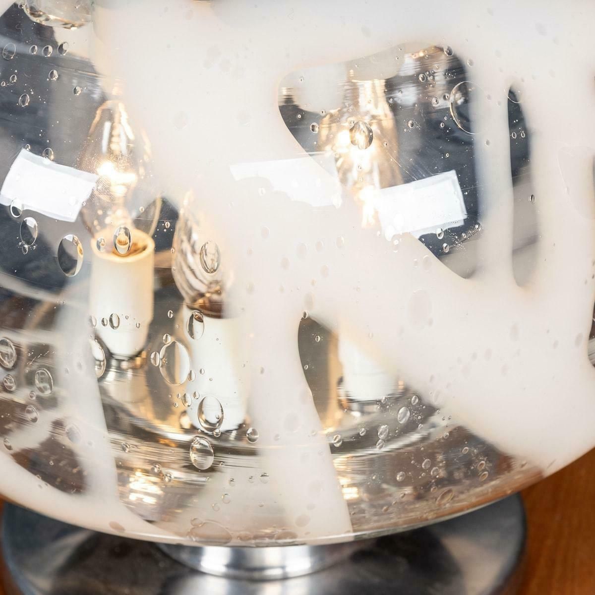 1395.0 A 20th Century Italian Table Lamp By Carlo Nason For Mazzega, Murano C.1970 photo