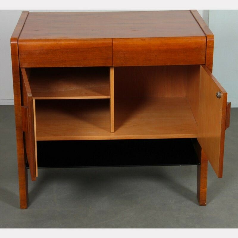 Wooden And Opaline Chest Of Drawers From The 1960s photo for sale