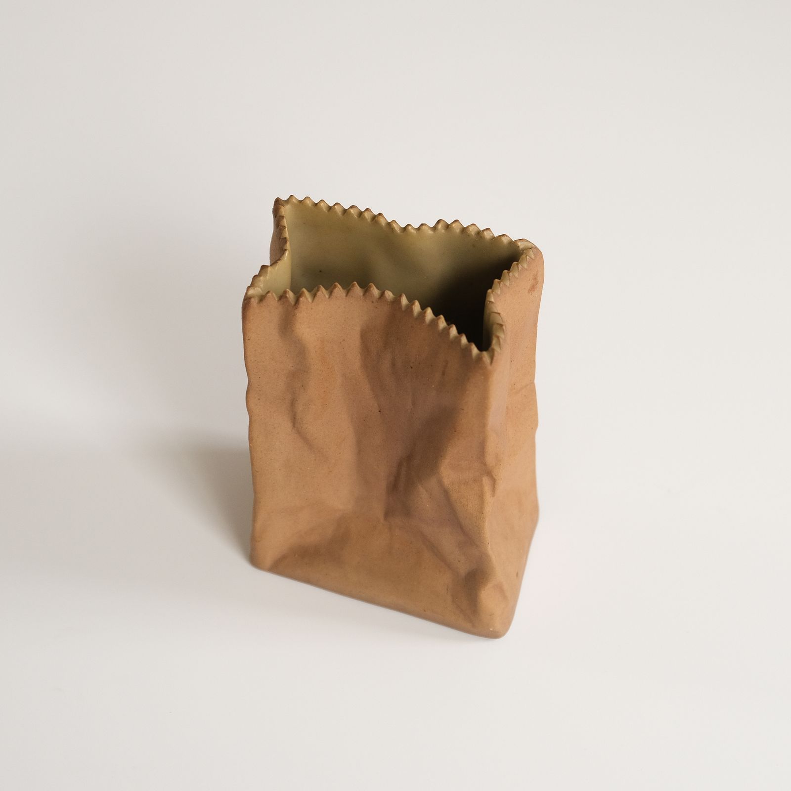 Mid Century Tapio Wirkkala “Paper Bag" Vase For Rosenthal, Germany C.1970s photo furniture