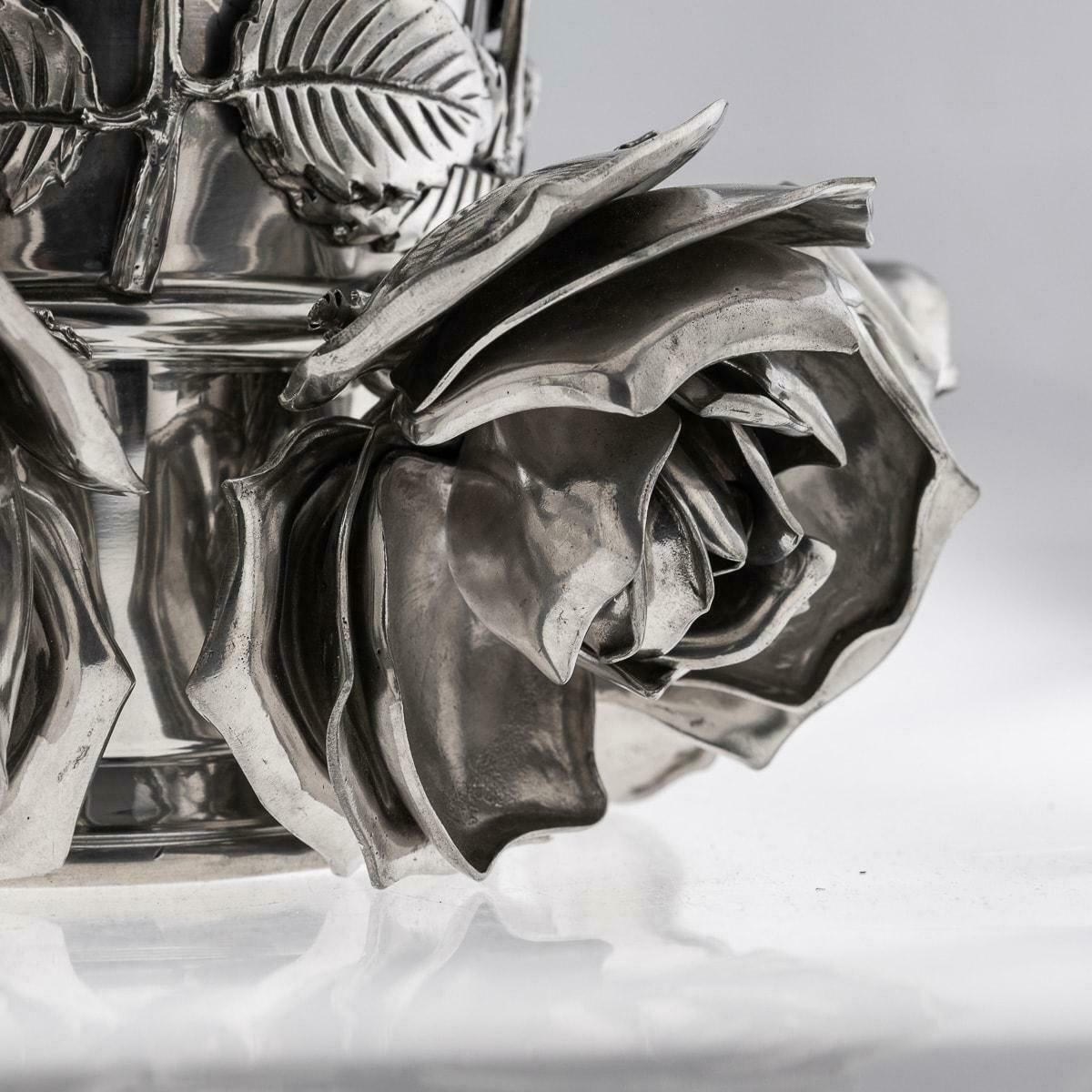 photo furniture 20th Century Italian Pewter Wine Cooler By Piero Figura For Atena