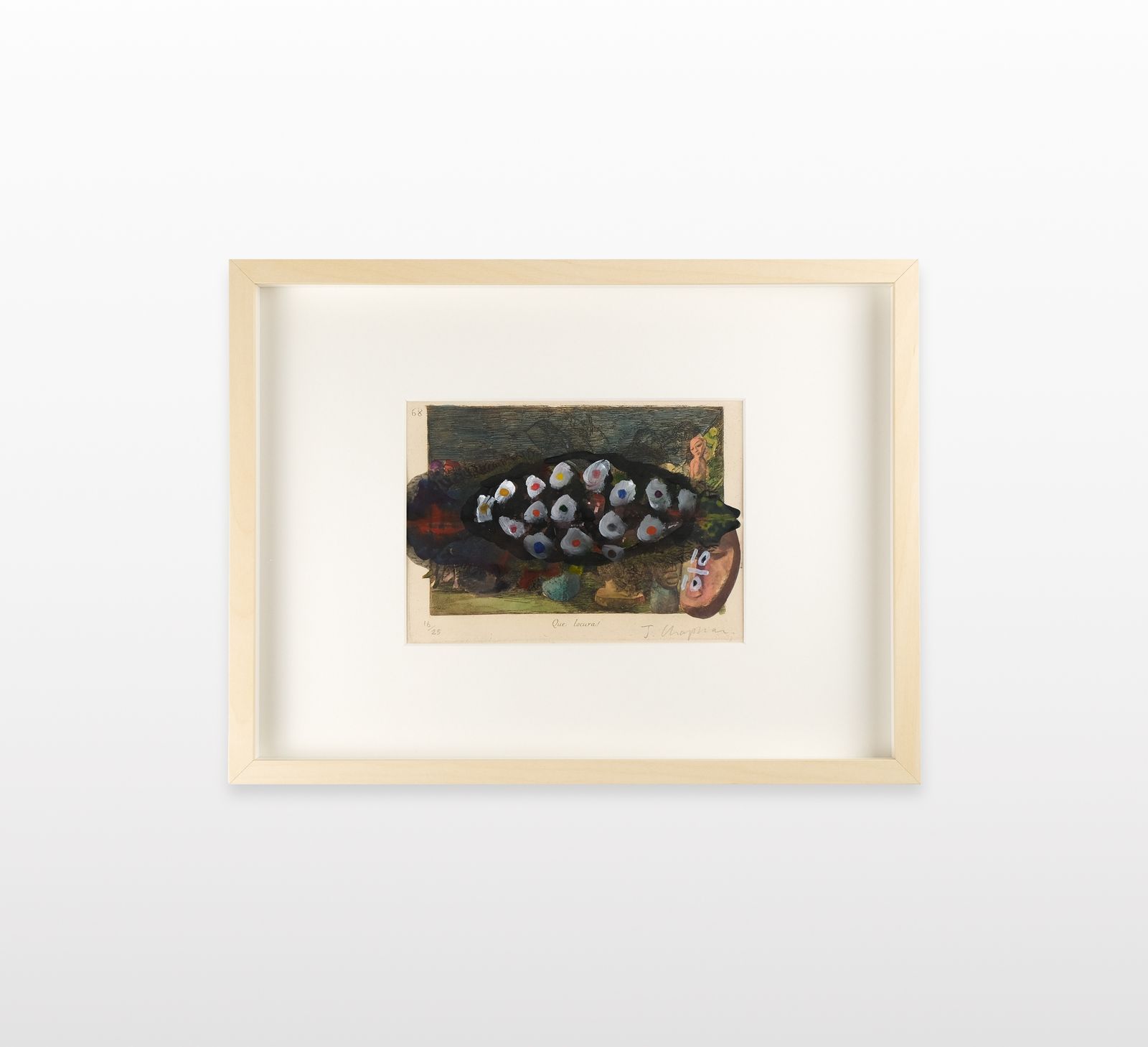 photo for sale Jake Chapman 'Me Myself And Eye' Unique Hand Painted Signed & Numbered Ap, 2022