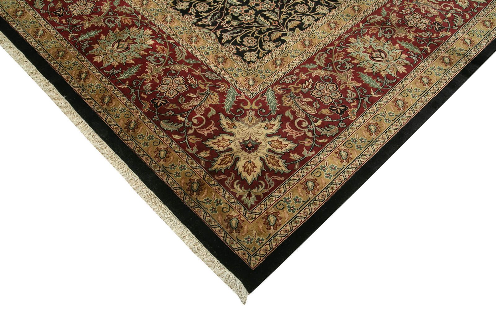 Oriental Handmade 2000s 390 Cm X 518 Cm Black Large Area Oushak Rug photo Textiles