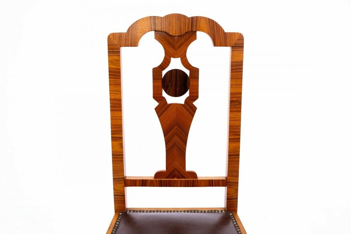 A Set Of Art Deco Chairs, 1940s, Poland. photo buy