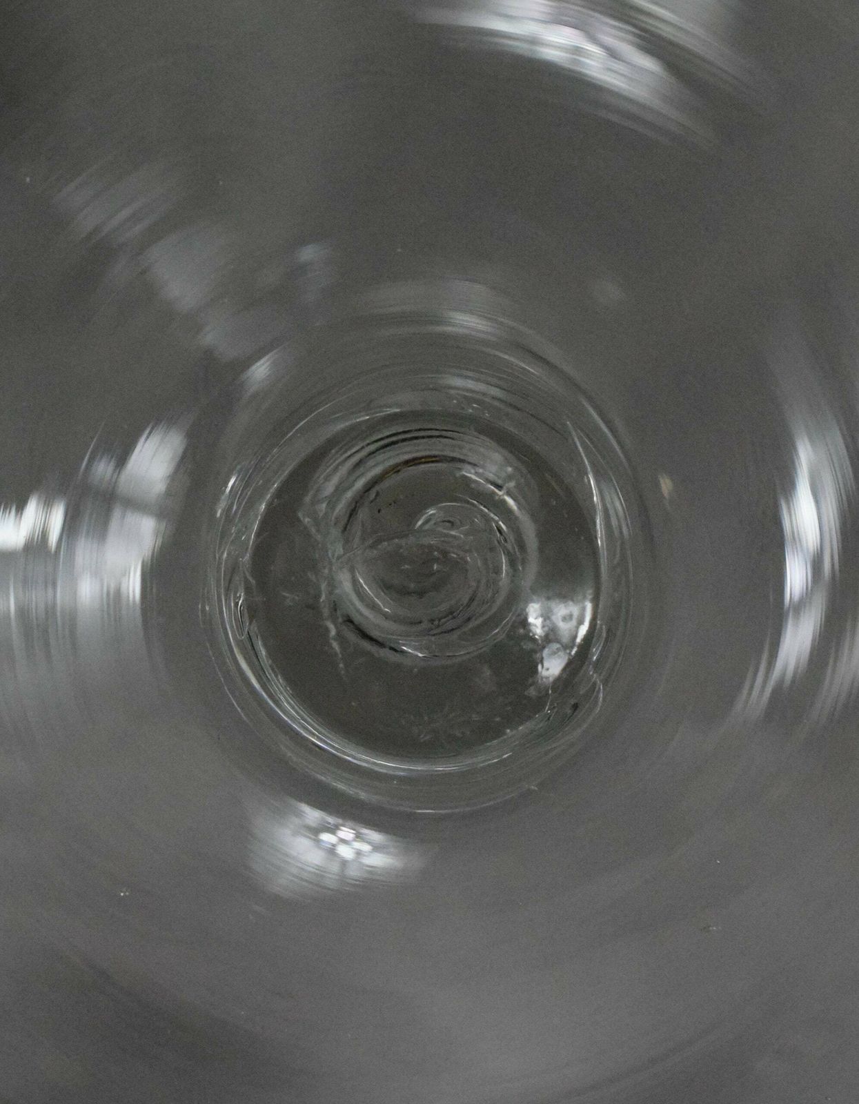 Rare Antique French 18th Century Twist Crystal Bowl Candy Dish photo buy