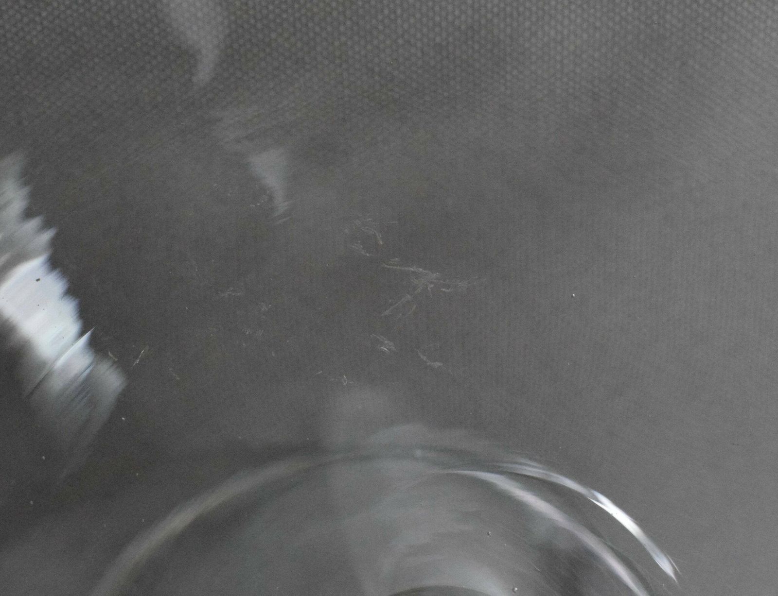 photo for sale Rare Antique French 18th Century Twist Crystal Bowl Candy Dish
