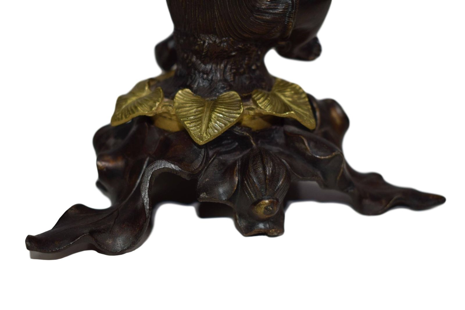 French Pair Of Antique Rococo Candlesticks   Ormolu Bronze Candle Holders   Putto Putti Angel Candlesticks   19thc Candlesticks photo vintage